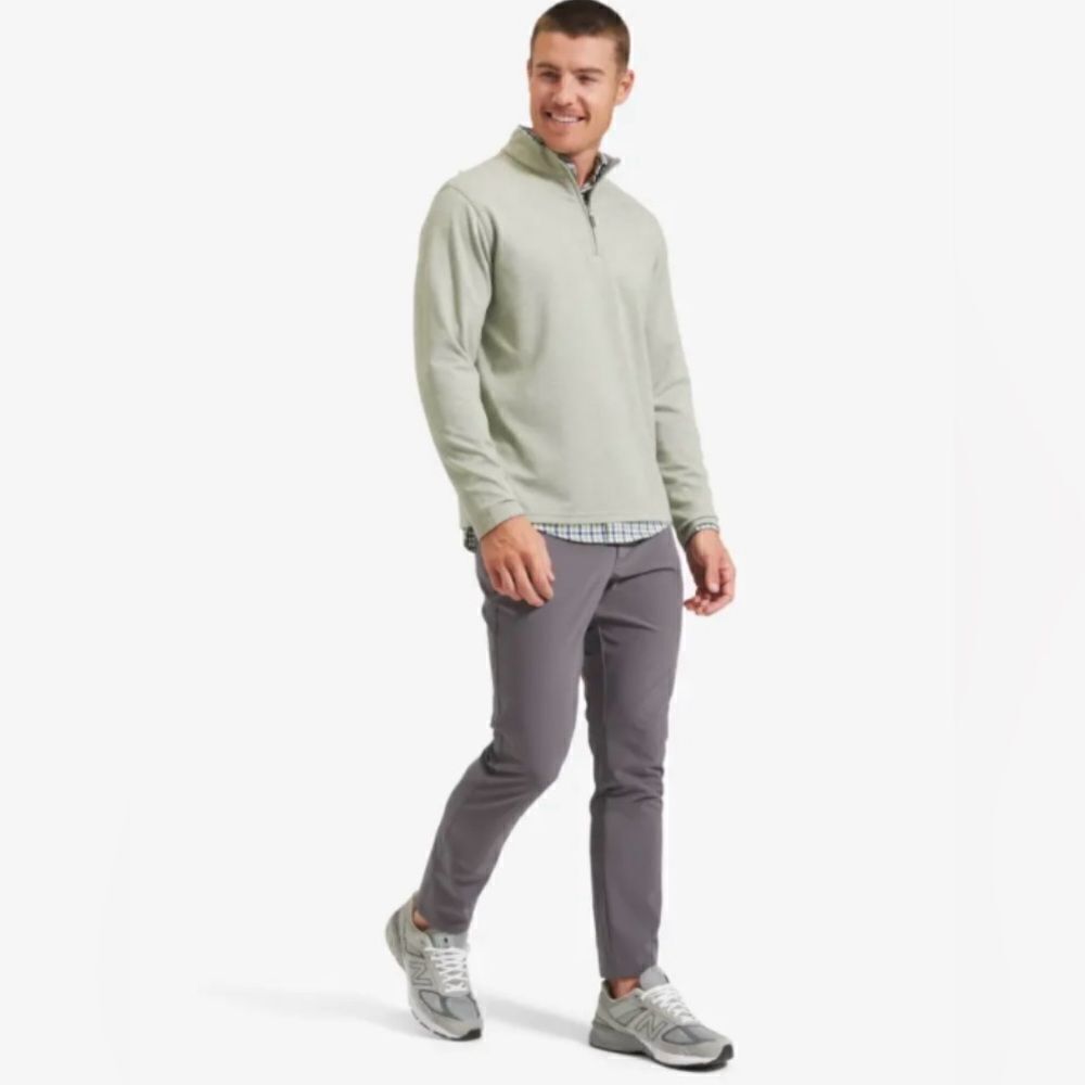 #900 MIZZEN + MAIN Stretch Sweater 1/4 Zip Pullover